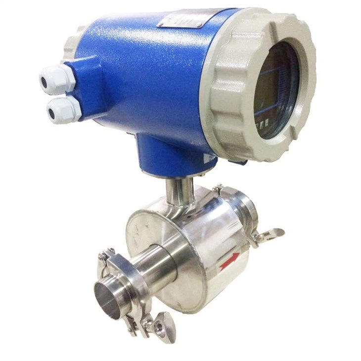 Tir-clamp sanitary flow meter (4)