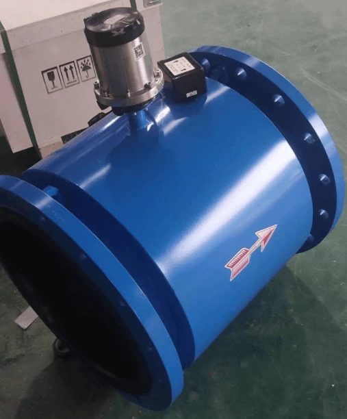 Battery-powered electromagnetic flow meter Battery-powered electromagnetic flow meter